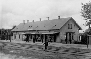 Birkroed station 1950's